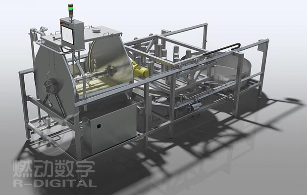 食品加工機械三維演示動畫