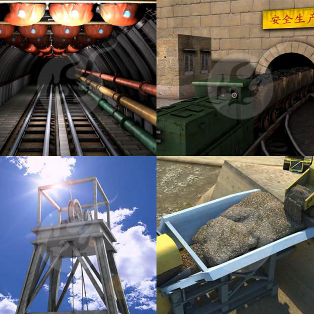 礦山礦難事故安全教育三維動畫 礦山礦難事故安全教育三維動畫