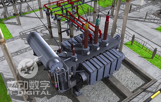 220kv變電站工程三維動畫演示系統(tǒng)