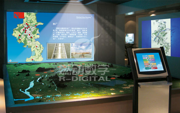 南京市城建館多媒體項目